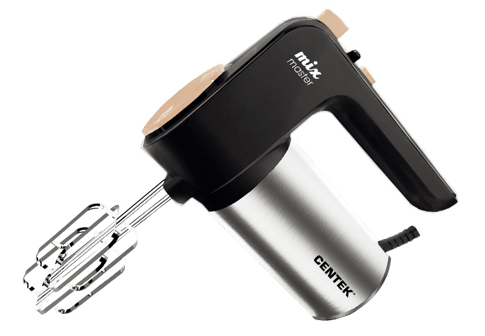 Миксер CENTEK CT-1123 черн/ст беж																		 — описание, фото, цены в интернет-магазине PT Stores