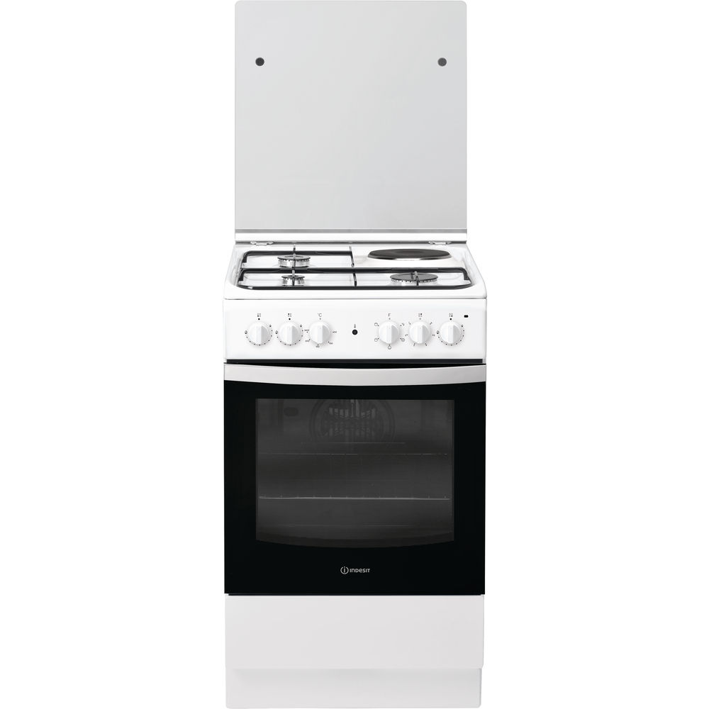 Комбинированная плита Indesit IS5M4KCW/E																		 — описание, фото, цены в интернет-магазине PT Stores
