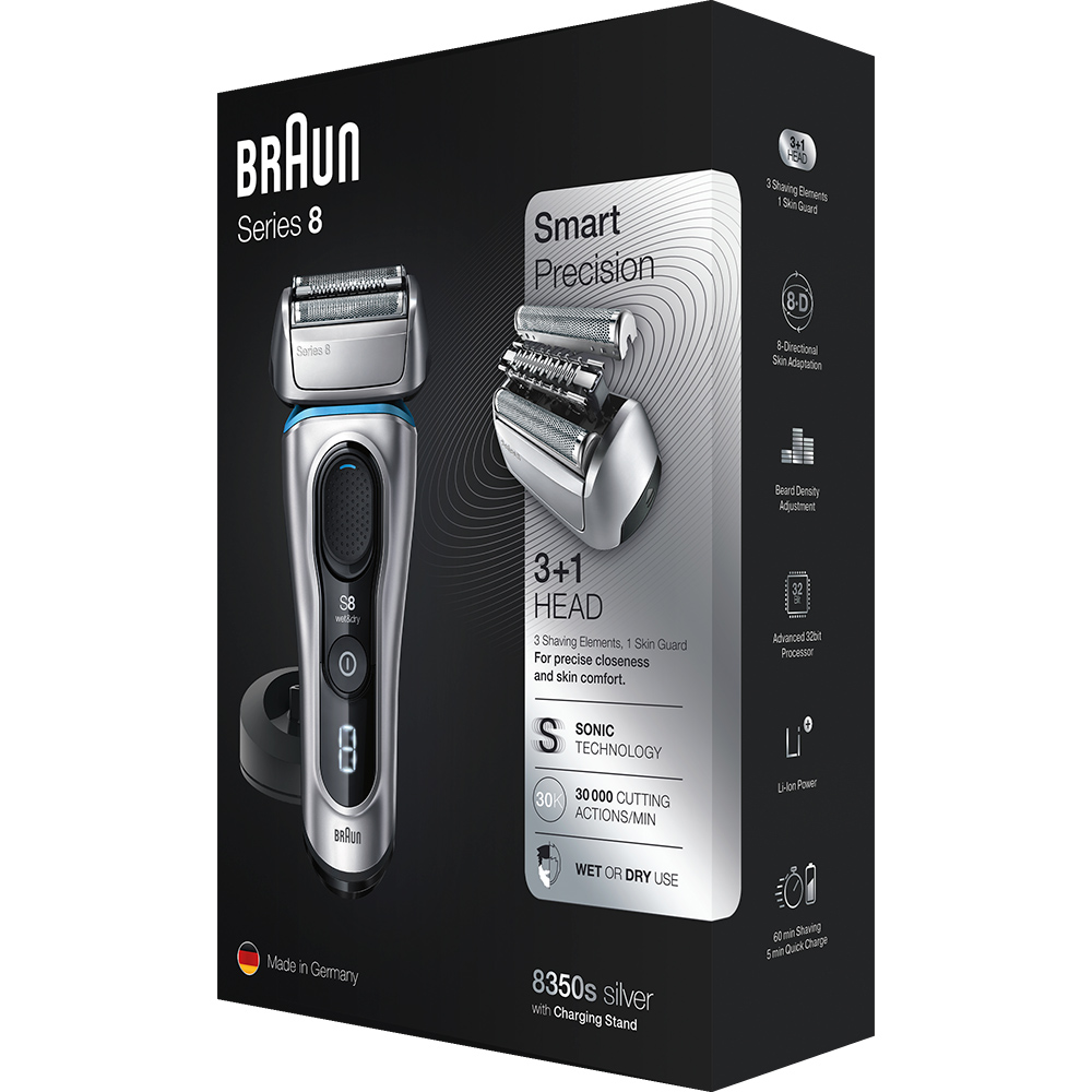 Купить Электробритва BRAUN 8350s silver — Фото 6