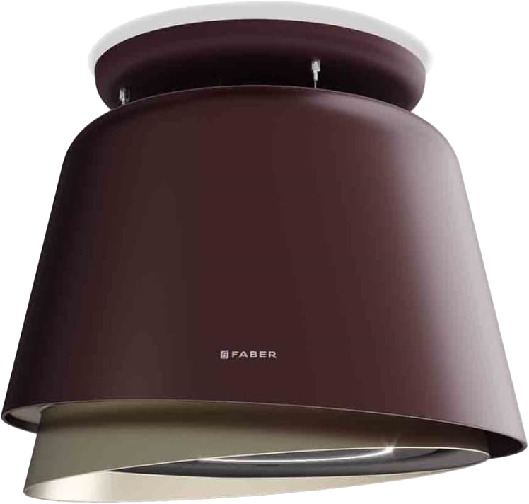 Купить Островная вытяжка FABER BELLE PLUS BURGUNDY COLD KL — Фото 3