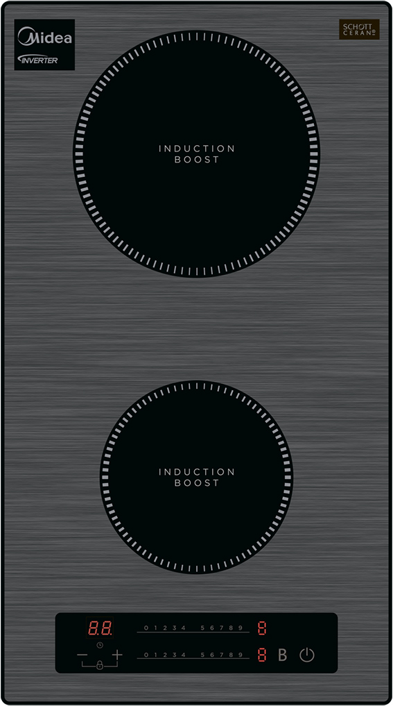 Индукционная варочная панель Midea MIH32730F																		 — описание, фото, цены в интернет-магазине PT Stores