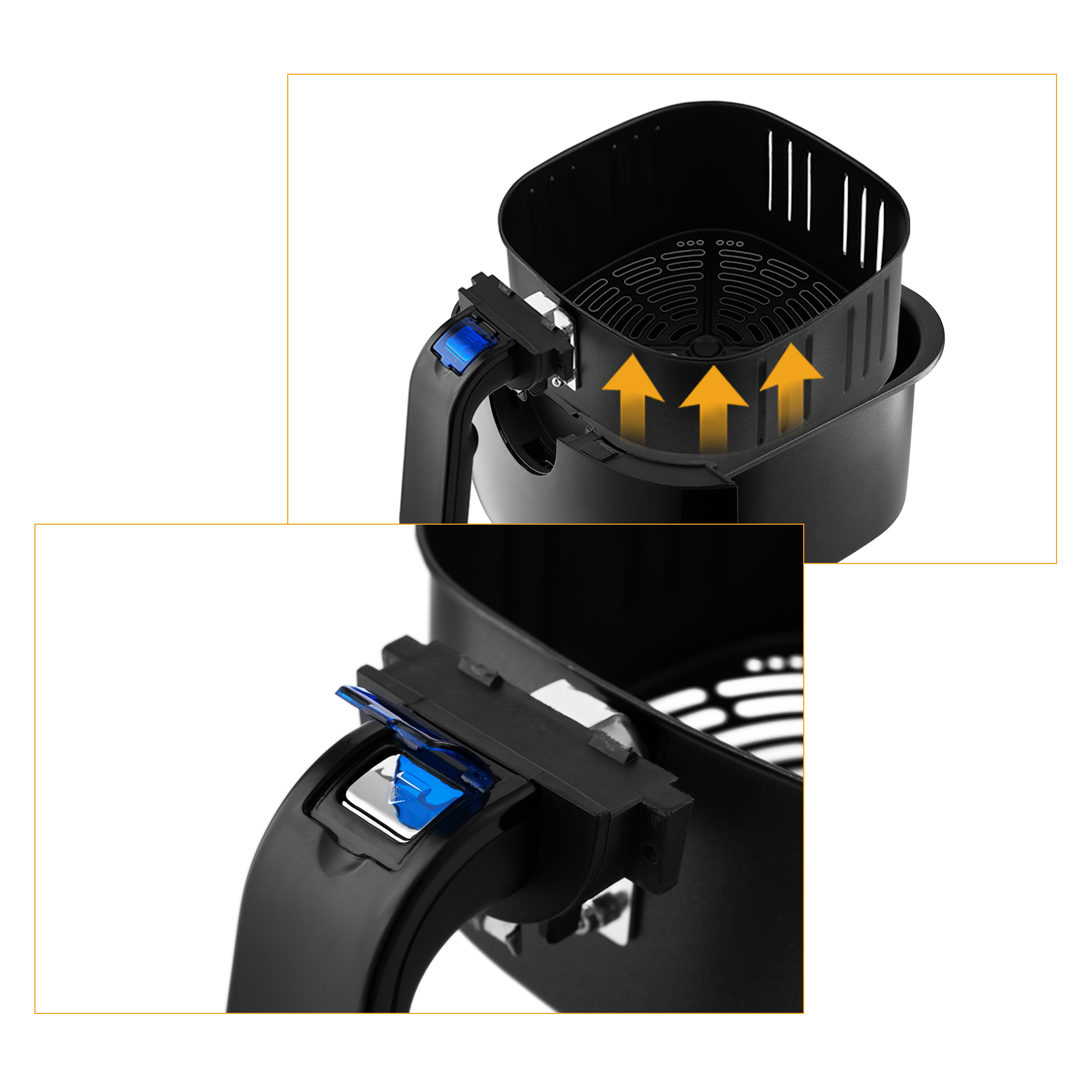 Купить Аэрогриль Kitfort KT-2211 черный — Фото 3