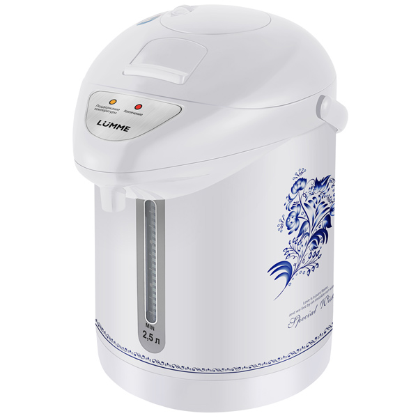 Термопот LUMME LU-3831 WP белый жемчуг																		 — описание, фото, цены в интернет-магазине PT Stores