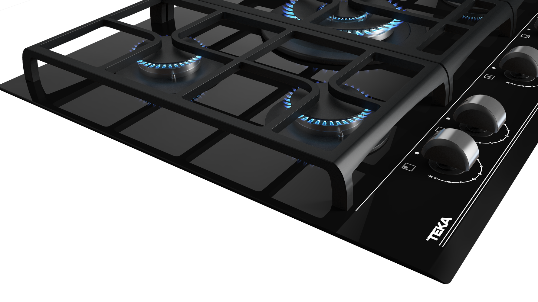 Купить Газовая варочная панель TEKA GZC 75330 XBN NIGHT RIVER BLAC — Фото 6