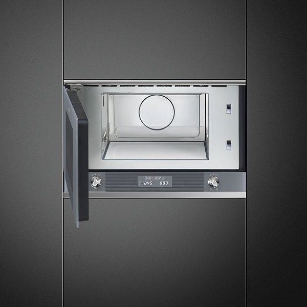 Купить Встраиваемая СВЧ печь SMEG MP122S1 — Фото 3