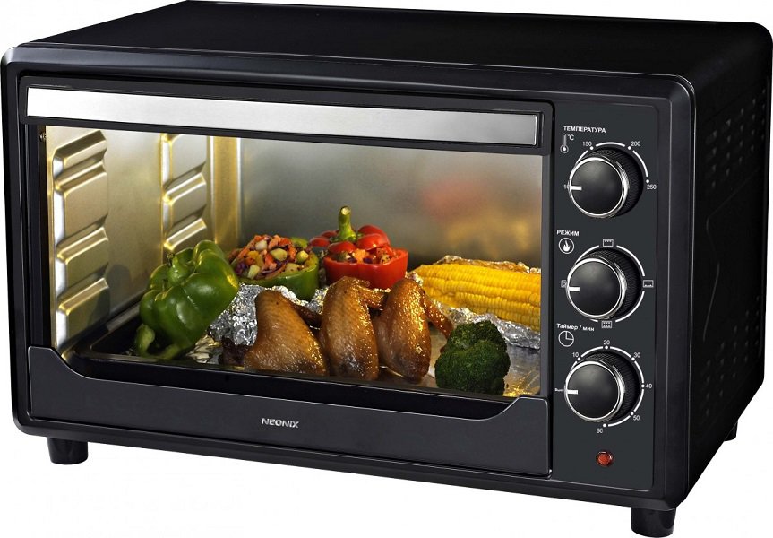 Мини-печь NEONIX TR 350 BL																		 — описание, фото, цены в интернет-магазине PT Stores