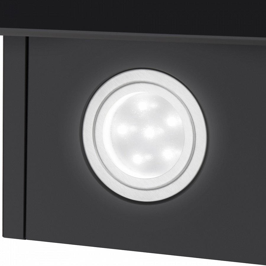 Купить Наклонная вытяжка MAUNFELD YORK PUSH 60 ЧЕРНЫЙ — Фото 11