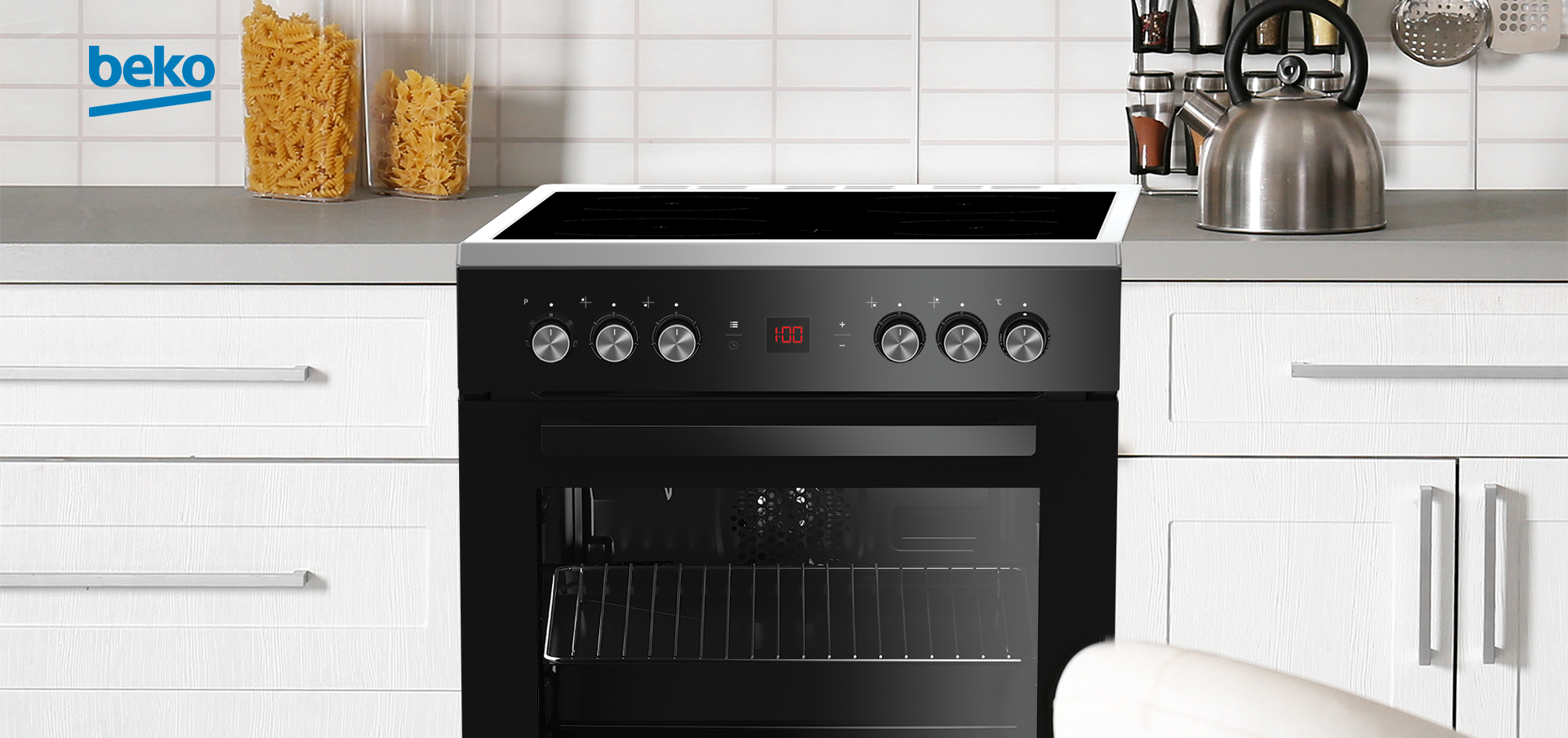 Купить Электрическая плита BEKO FSE 67500 GS — Фото 2