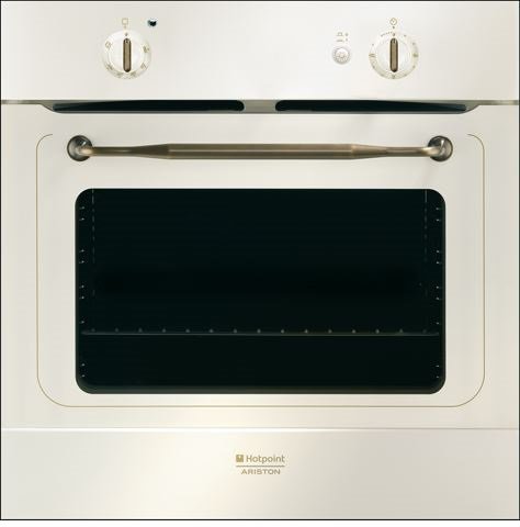 Газовый духовой шкаф HOTPOINT-ARISTON 7O FHR G OW RU/HA																		 — описание, фото, цены в интернет-магазине PT Stores