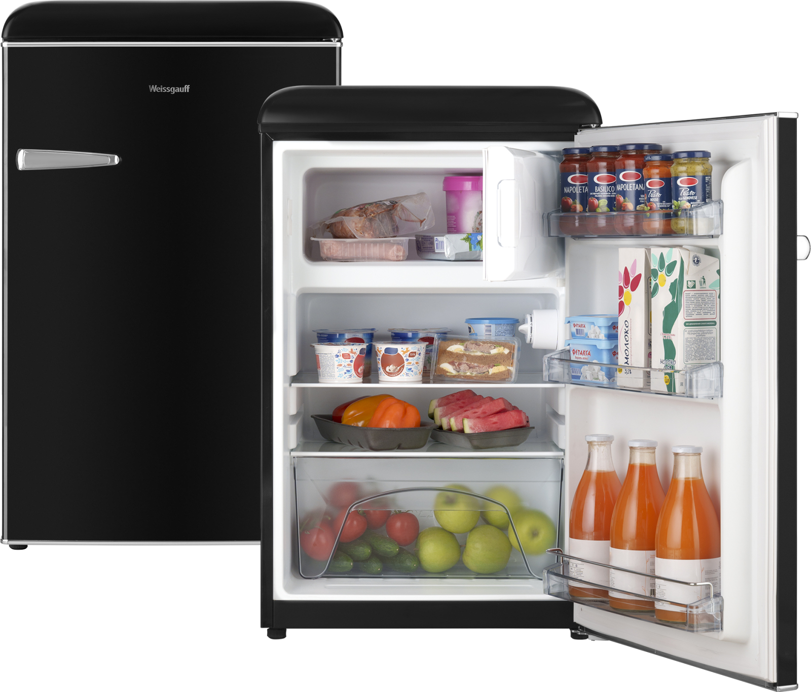 Холодильник Weissgauff WRK 85 BR																		 — описание, фото, цены в интернет-магазине PT Stores