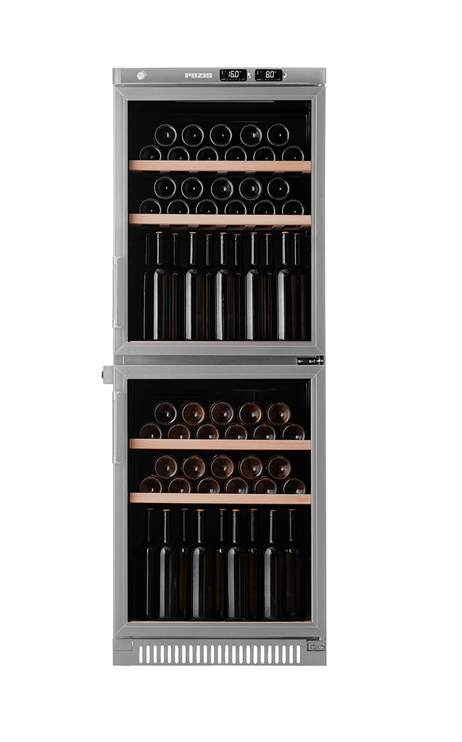 Винный шкаф POZIS ШВД-78 Silver																		 — описание, фото, цены в интернет-магазине PT Stores