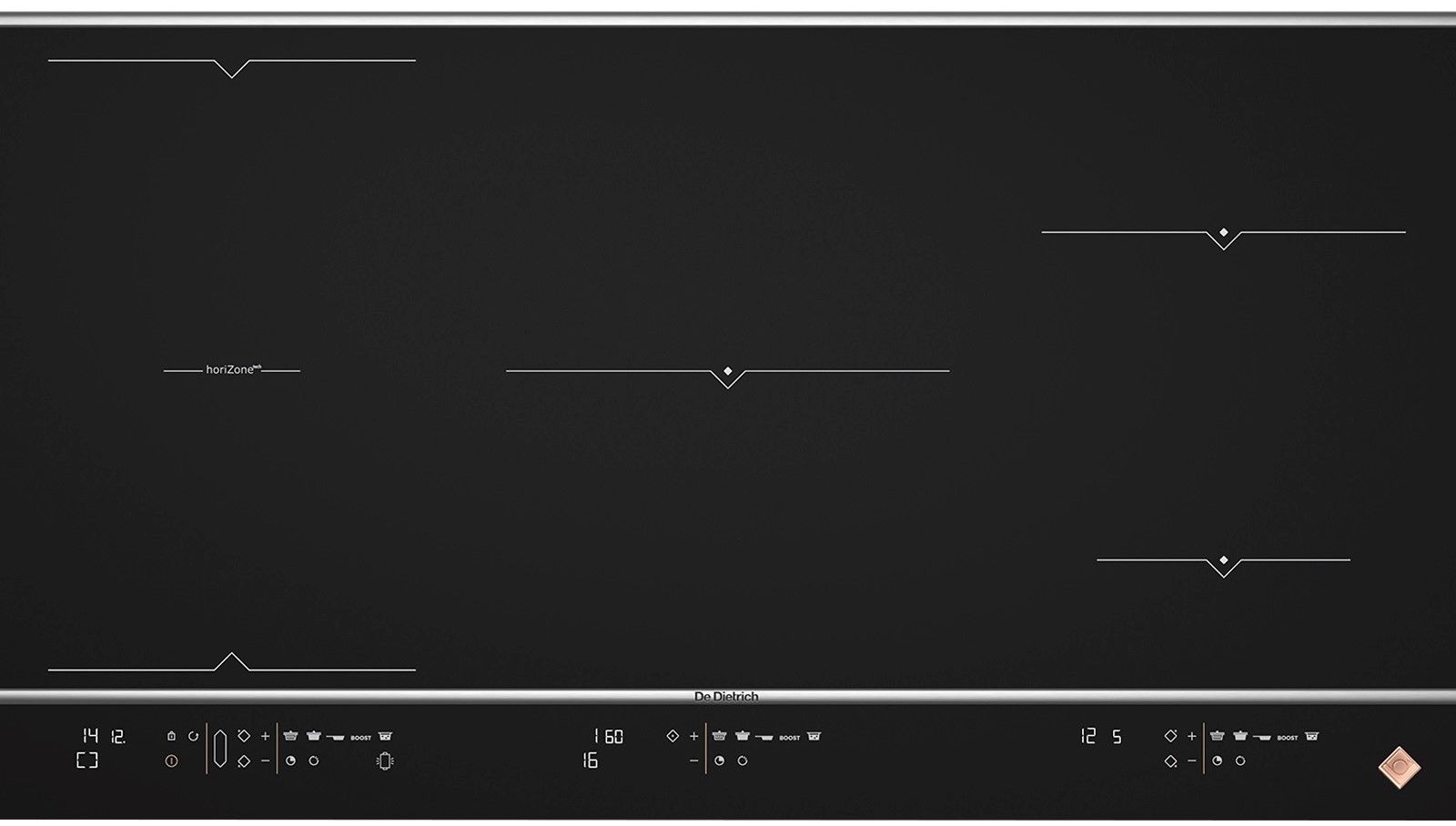 Индукционная варочная панель DE DIETRICH DPI7966XS																		 — описание, фото, цены в интернет-магазине PT Stores