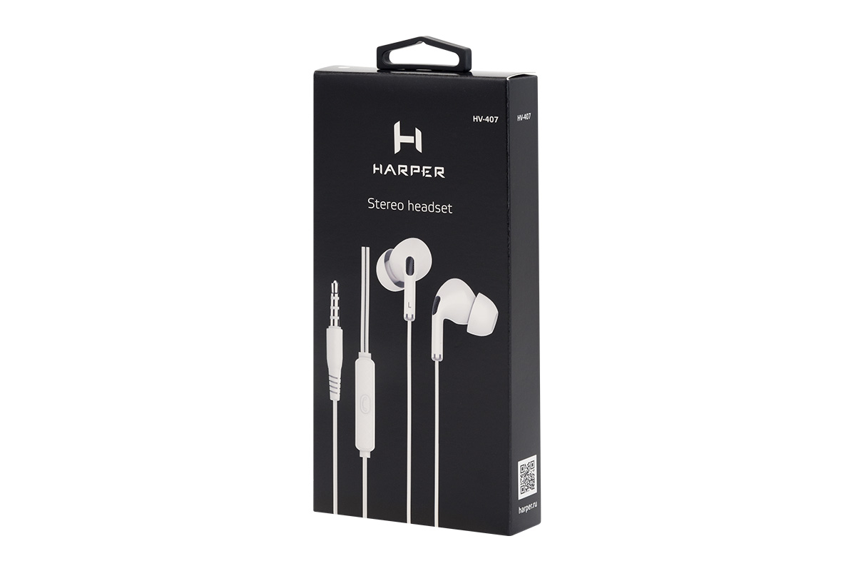 Купить Наушники HARPER HV-407 white — Фото 2