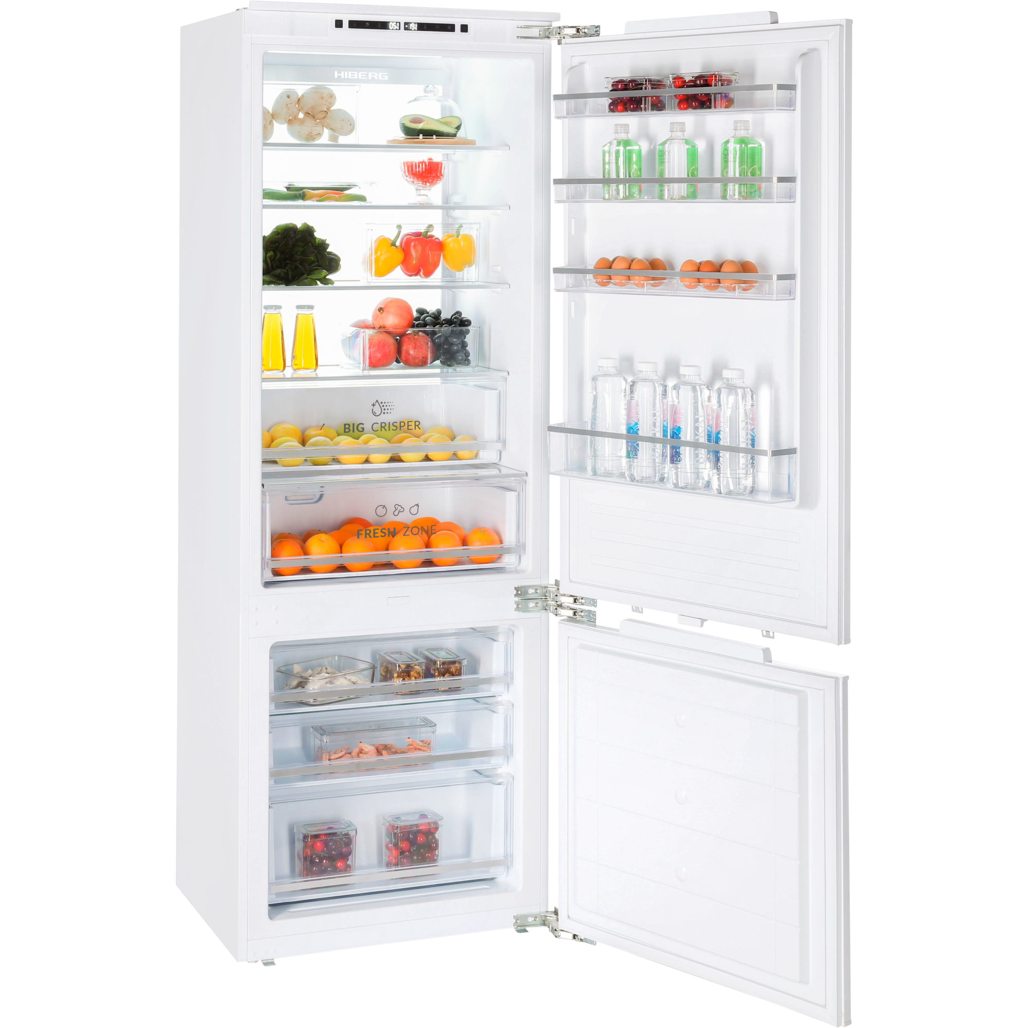 Купить Встраиваемый холодильник HIBERG i-RFCB 500F NFW — Фото 6