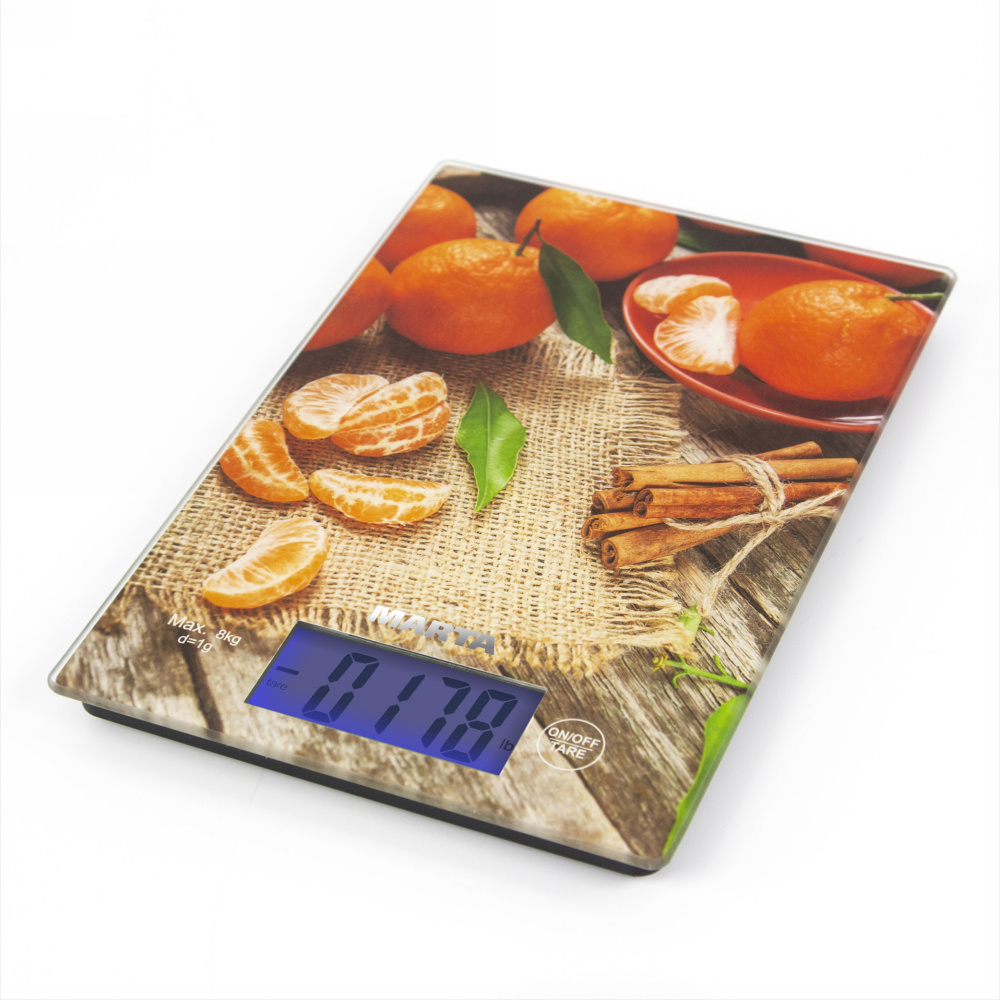 Кухонные весы MARTA MT-1633 сладкий мандарин																		 — описание, фото, цены в интернет-магазине PT Stores