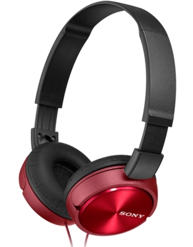 Наушники SONY MDR-ZX310 Red																		 — описание, фото, цены в интернет-магазине PT Stores
