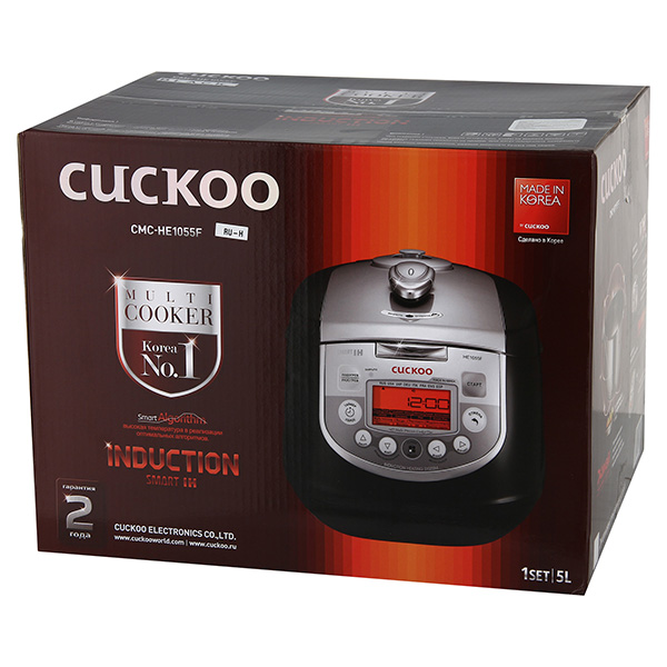 Купить Мультиварка Cuckoo CMC-HE1055F Black — Фото 5
