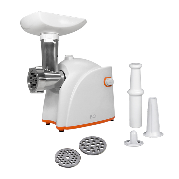 Мясорубка BQ MG1001 White-Orange																		 — описание, фото, цены в интернет-магазине PT Stores