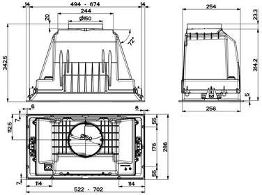 Купить Вытяжка встраиваемая FABER INKA PLUS HCS X A52 305.0602.049 — Фото 4