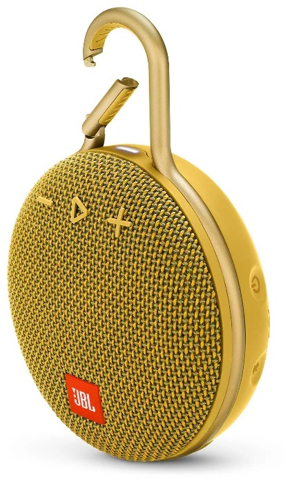 Портативная акустика JBL CLIP 3 yellow																		 — описание, фото, цены в интернет-магазине PT Stores