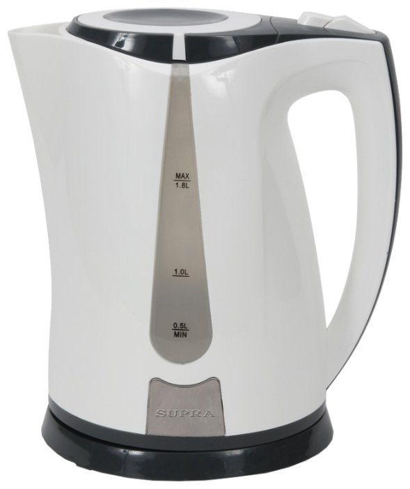 Чайник SUPRA KES-1821 white/grey																		 — описание, фото, цены в интернет-магазине PT Stores