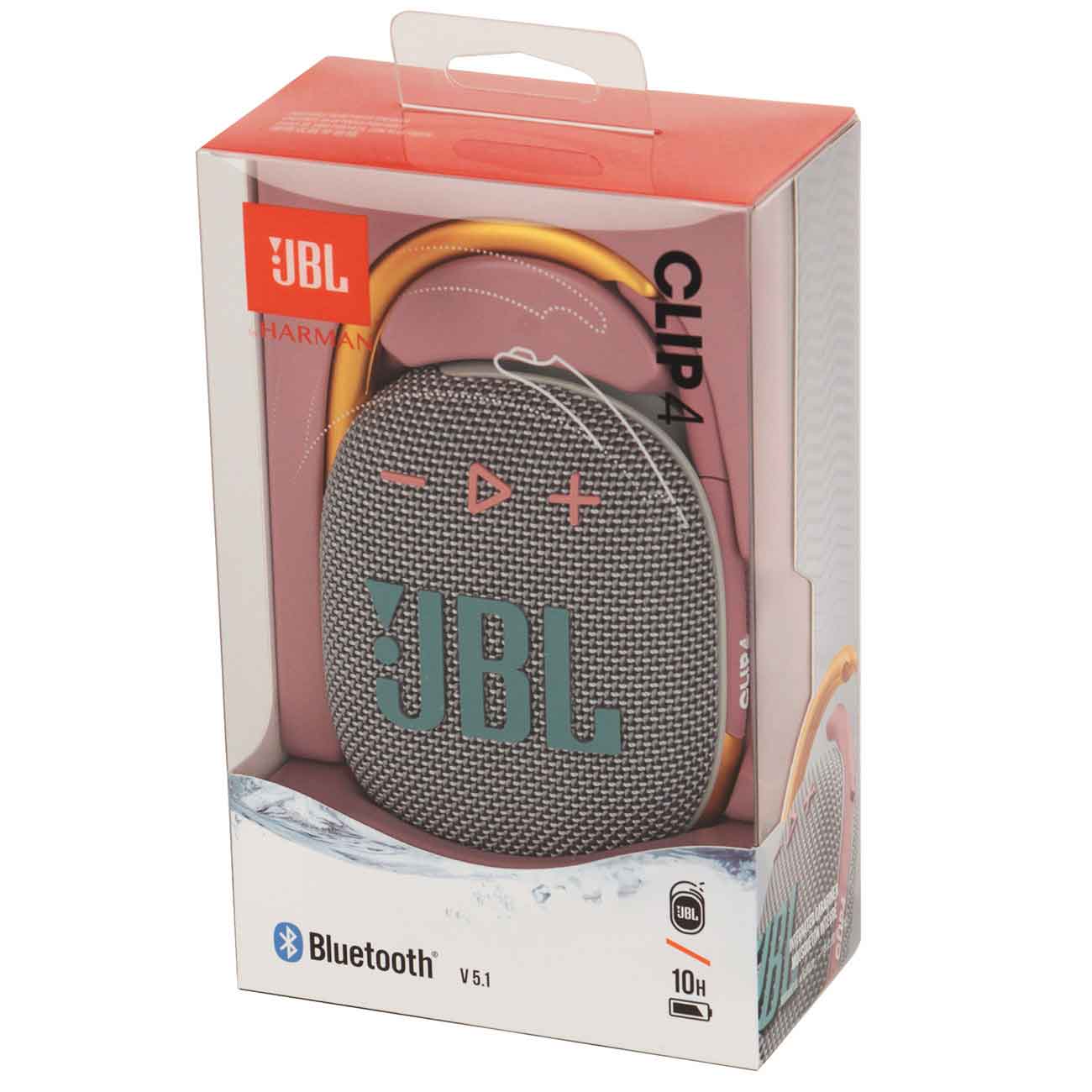 Купить Портативная акустика JBL CLIP 4 серый — Фото 10
