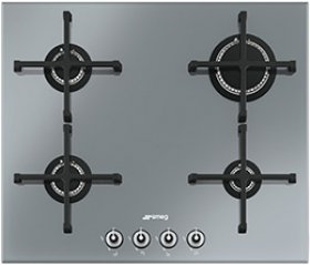 Газовая варочная панель SMEG PV164S																		 — описание, фото, цены в интернет-магазине PT Stores