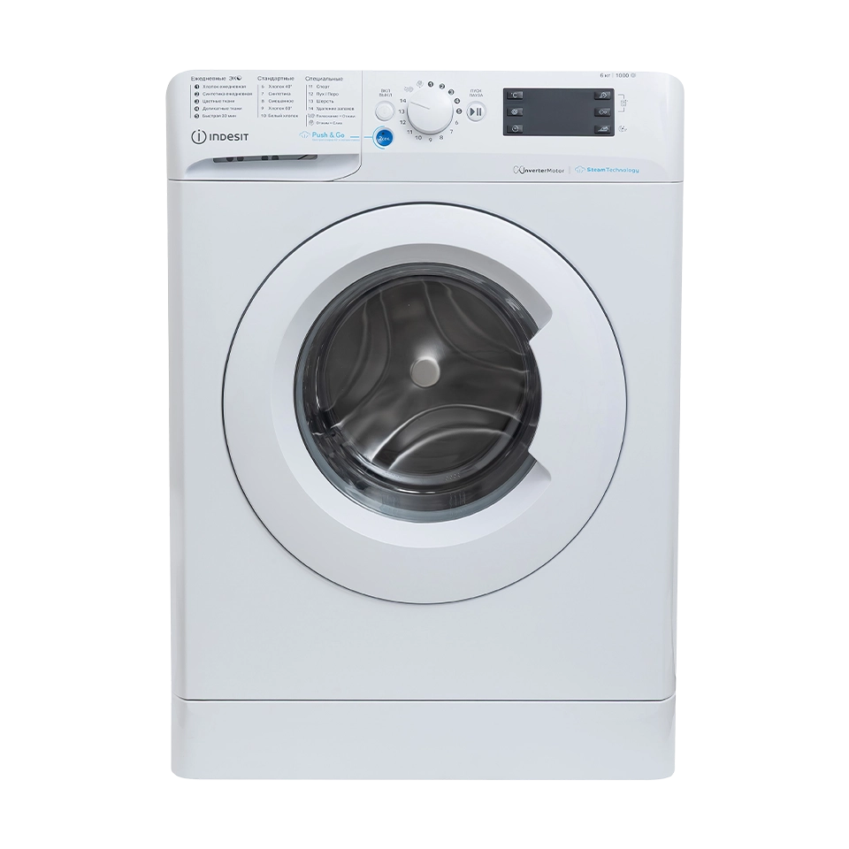 Стиральная машина Indesit BWSE 6109 WWV																		 — описание, фото, цены в интернет-магазине PT Stores