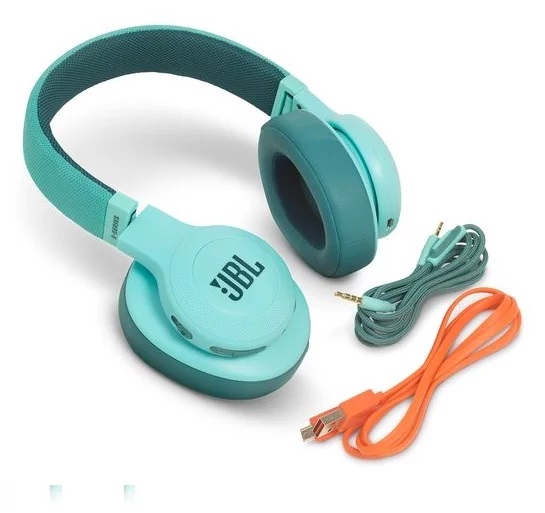 Наушники JBL E55 BT Tel бирюзовый																		 — описание, фото, цены в интернет-магазине PT Stores