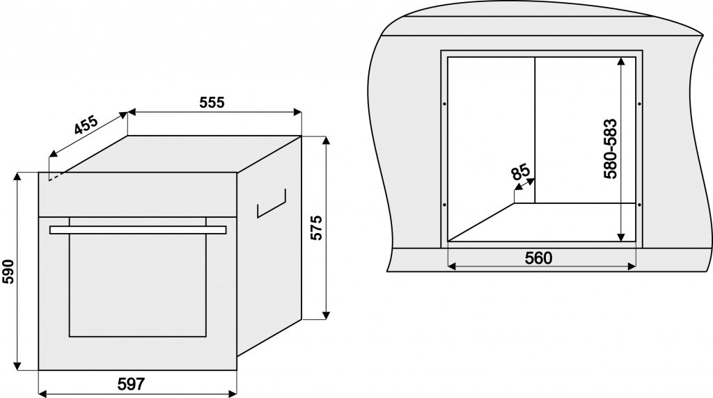 Купить Электрический духовой шкаф KRONA IES 1634 INOX — Фото 2
