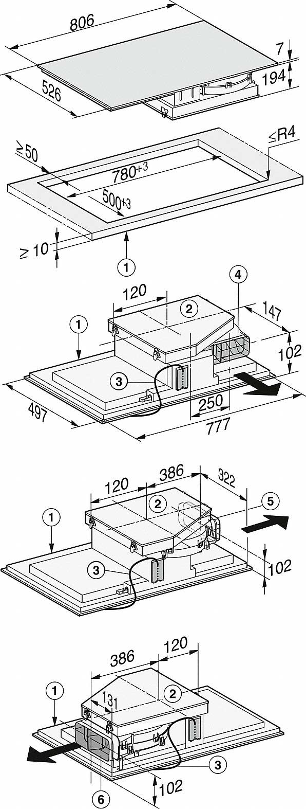Купить Индукционная варочная панель MIELE KMDA7774 FR — Фото 9