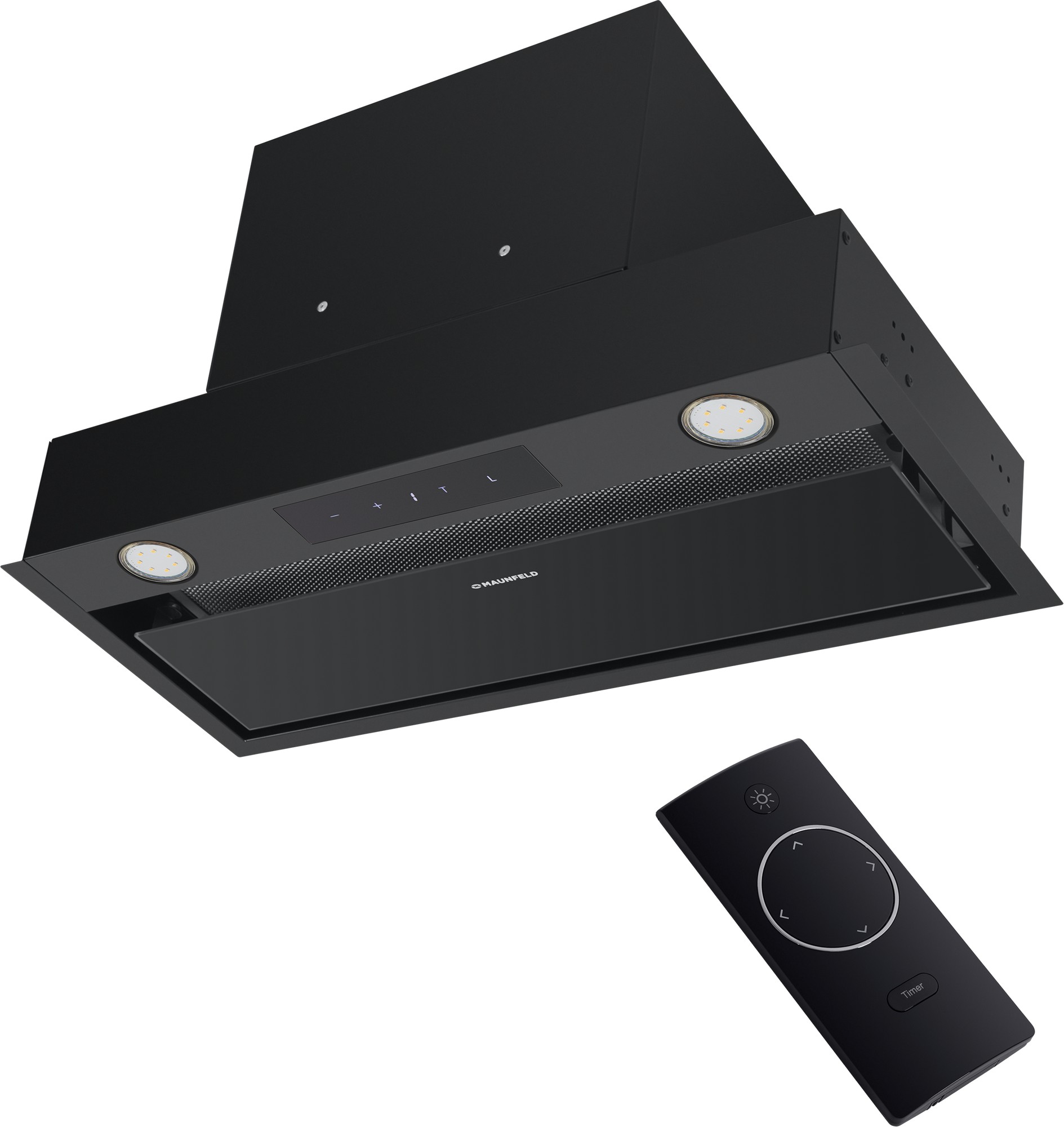 Купить Вытяжка встраиваемая MAUNFELD Fantasy Light 60 черный — Фото 15