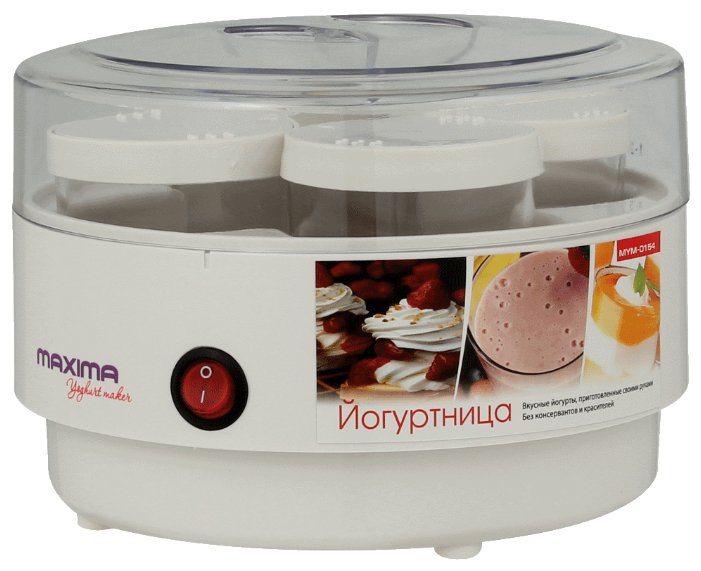 Йогуртница MAXIMA MYM-0154																		 — описание, фото, цены в интернет-магазине PT Stores