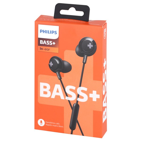 Купить Наушники PHILIPS BASS+ SHE4305 Black — Фото 3