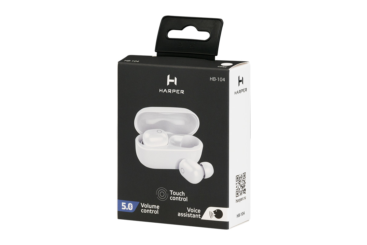 Купить Наушники HARPER HB-104 white — Фото 2