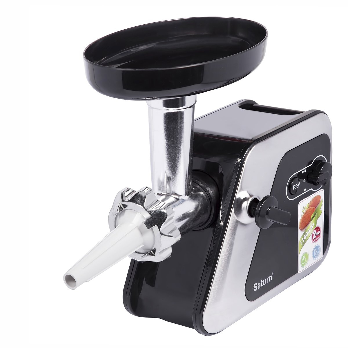 Купить Мясорубка SATURN ST-FP 0095 черный — Фото 5