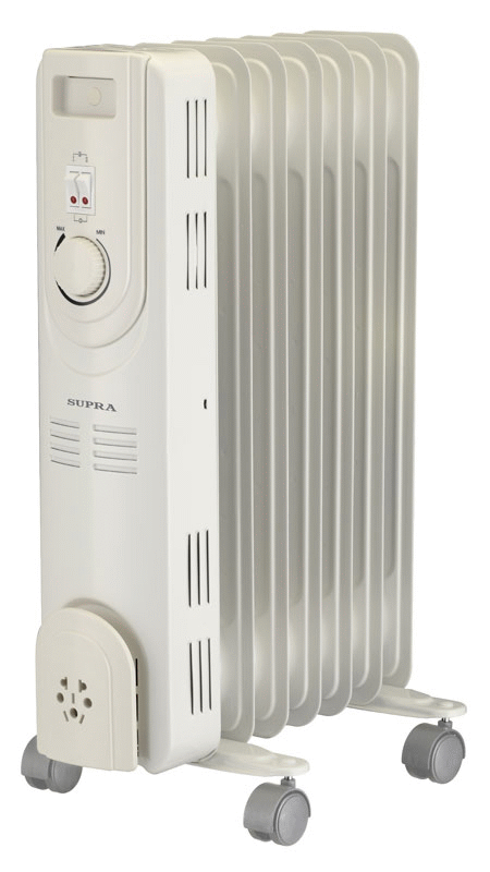 Обогреватель SUPRA ORS-07-S2 white																		 — описание, фото, цены в интернет-магазине PT Stores