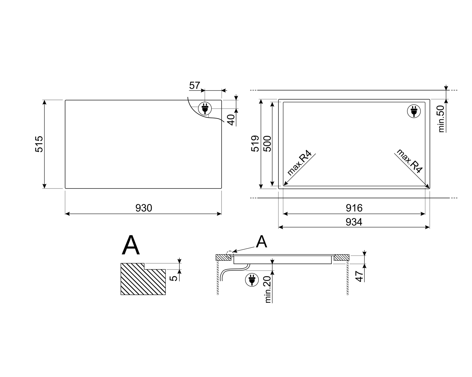 Купить Индукционная варочная панель Smeg SIA1963DS — Фото 4