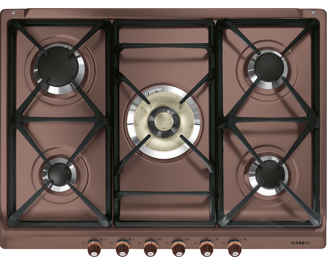 Газовая варочная панель SMEG SR775RA																		 — описание, фото, цены в интернет-магазине PT Stores