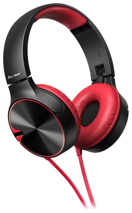 Наушники PIONEER SE-MJ722T-R																		 — описание, фото, цены в интернет-магазине PT Stores