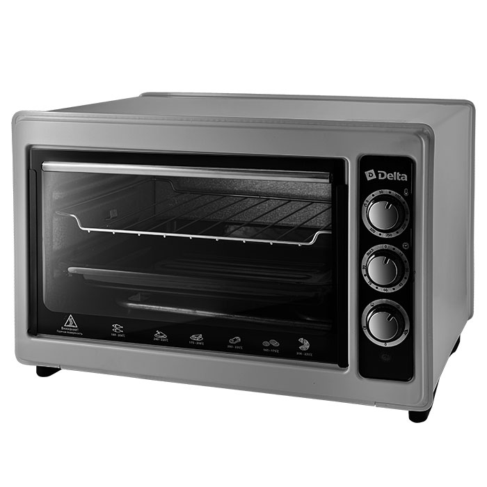 Мини-печь DELTA D-0123 сер																		 — описание, фото, цены в интернет-магазине PT Stores