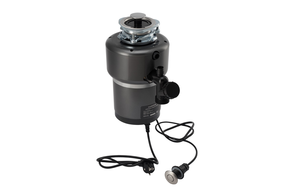 Купить Измельчитель пищевых отходов HARPER HWD-800D01 — Фото 2