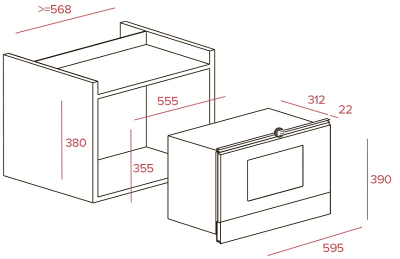 Купить Встраиваемая СВЧ печь TEKA MWR 22 BI VANILLA-OB — Фото 2
