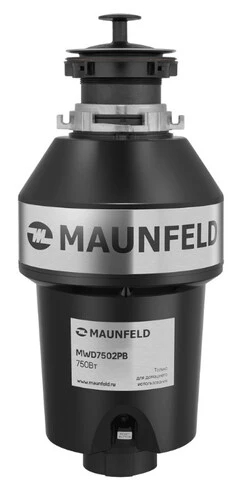 Измельчитель пищевых отходов MAUNFELD MWD7502PB																		 — описание, фото, цены в интернет-магазине PT Stores