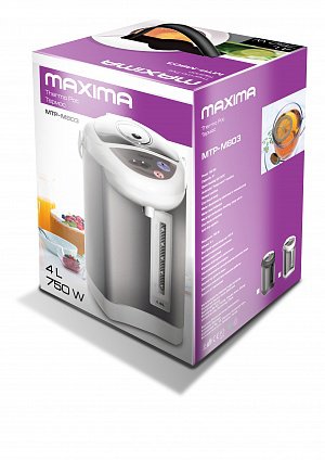 Купить Термопот MAXIMA МТР-М803 серый — Фото 3