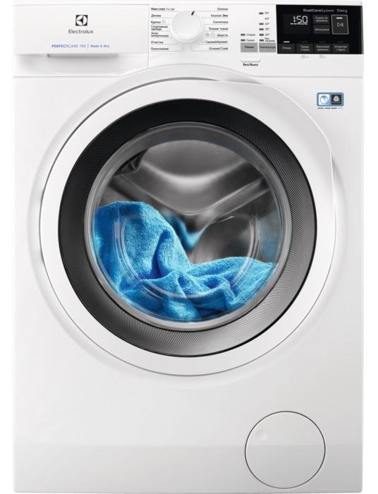 Стиральная машина Electrolux EW7WR447W PerfectCare																		 — описание, фото, цены в интернет-магазине PT Stores
