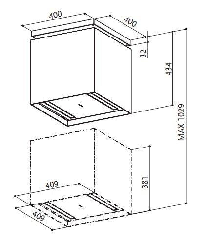 Купить Островная вытяжка FABER LYBRA PLUS BLACK STRIPED — Фото 3