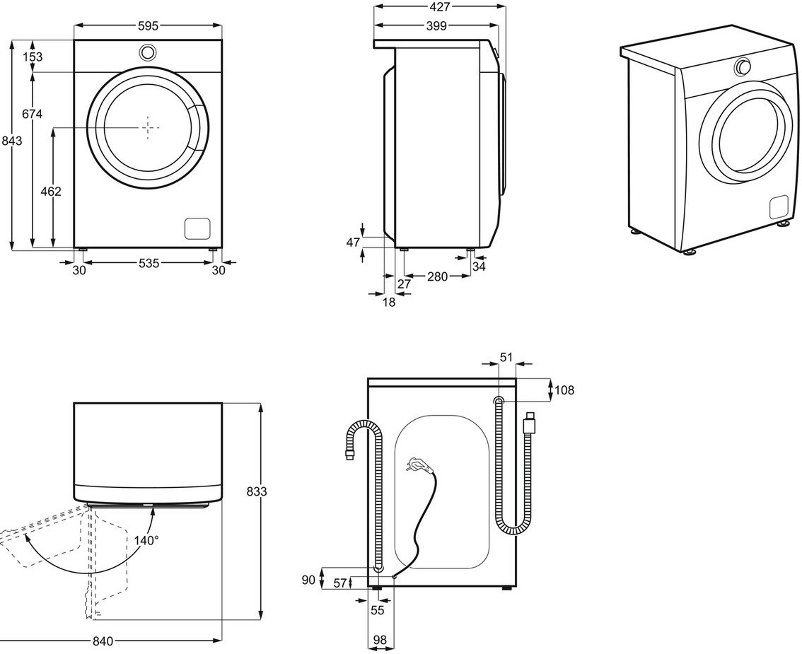 Купить Стиральная машина Electrolux EW9F1R61B — Фото 9