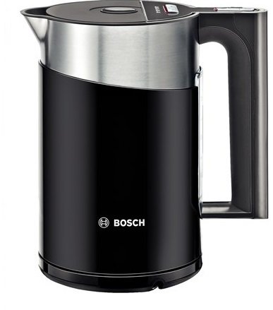 Чайник BOSCH TWK 861P3, черный																		 — описание, фото, цены в интернет-магазине PT Stores