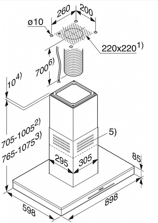 Купить Островная вытяжка MIELE DA6698 D BRWS — Фото 3